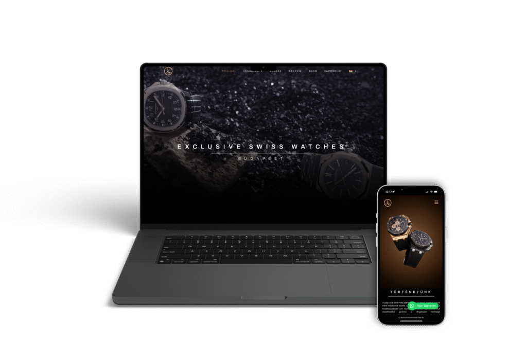 Exclusive Swiss Watches Mockup
