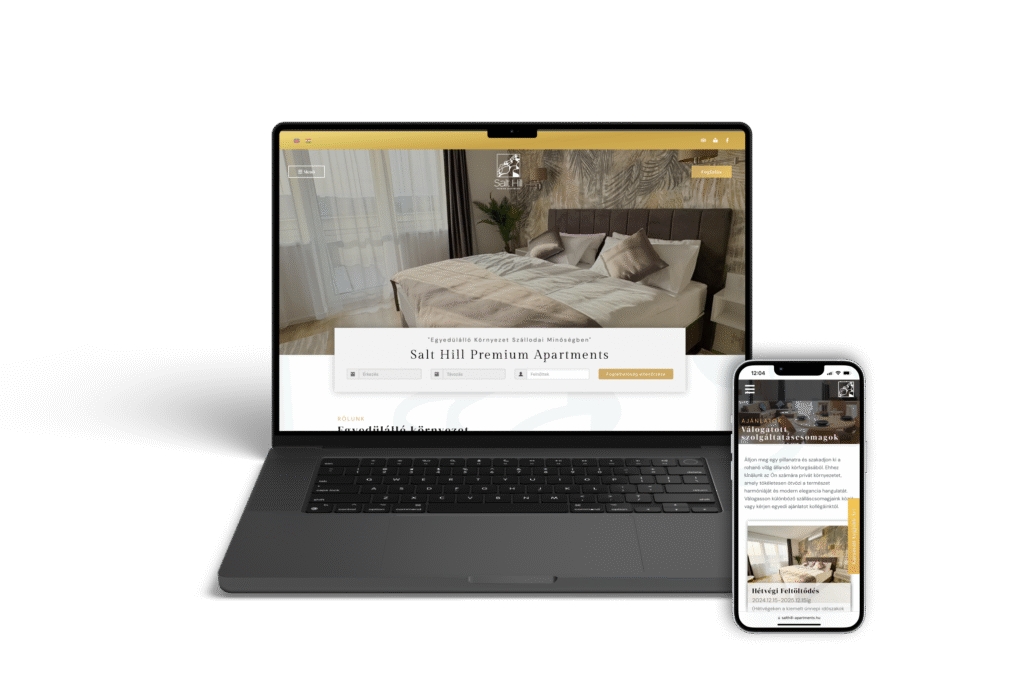 Salt Hill Apartmanok Mockup