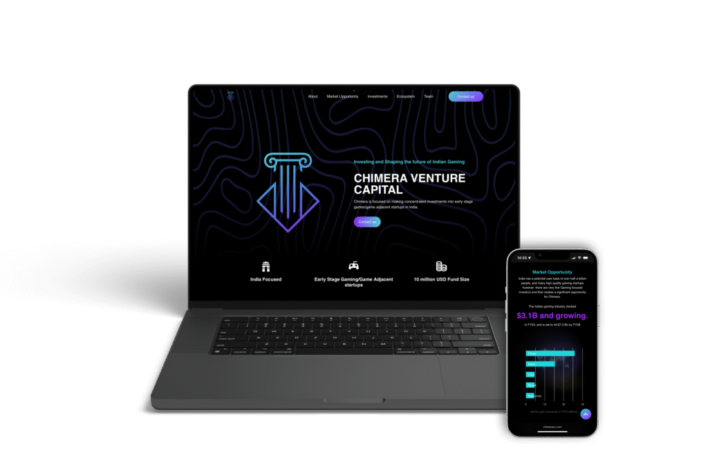 Chimera Venture Captial Mockup