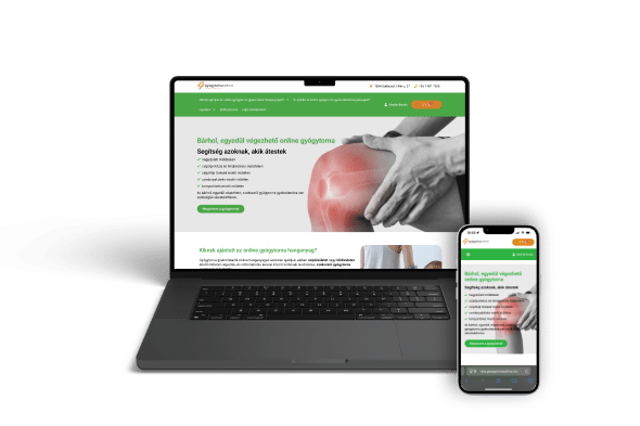 Gyógytornaotthon Mockup